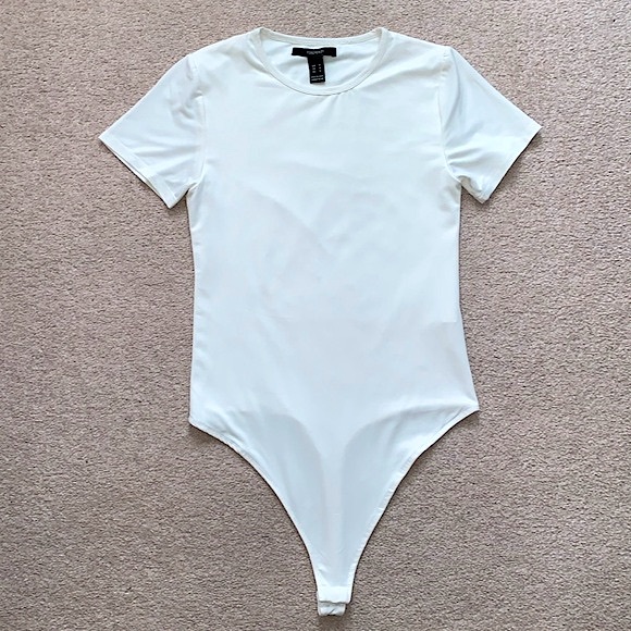 Forever 21 White Bodysuit - Picture 2 of 3